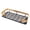 Black Gold, variant on BOKYAN Single Tier Shower Caddy, Durable Rustproof Space Aluminum Shower Shelf Organizer for Bathroom Kitchen Bedroom, Black (11.8 inches / 30 cm)