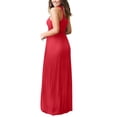 thumbnail image 4 of HAOMEILI Women's Summer Sleeveless Loose Maxi Dress Casual Long Dress with Pockets 2025 New, 4 of 6