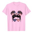 thumbnail image 4 of XZNGL Chemisiers à Manches Courtes pour Femmes T-Shirt Imprimé de la Fête de l'Indépendance pour Femmes Ample Décontracté Col Rond Manches Courtes Hauts pour Femmes Chemisier T-Shirts d'Été pour Femmes Hauts à Manches Courtes pour Femmes, 4 of 8