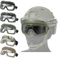 thumbnail image 1 of Lunettes de Protection Airsoft Paintball Coupe-Vent Anti-Buée Cs Wargame Randonnée pour Casque Tactique, 1 of 5