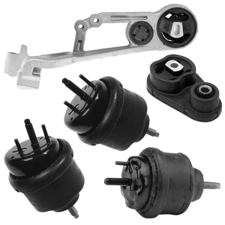 4M Auto Parts Engine Mounts Engine Torque Strut Mounts & Automatic Transmission Mount 5PCS Set. Parts 3631 3080 3079 3288 3080. (Automatic CVT Only)