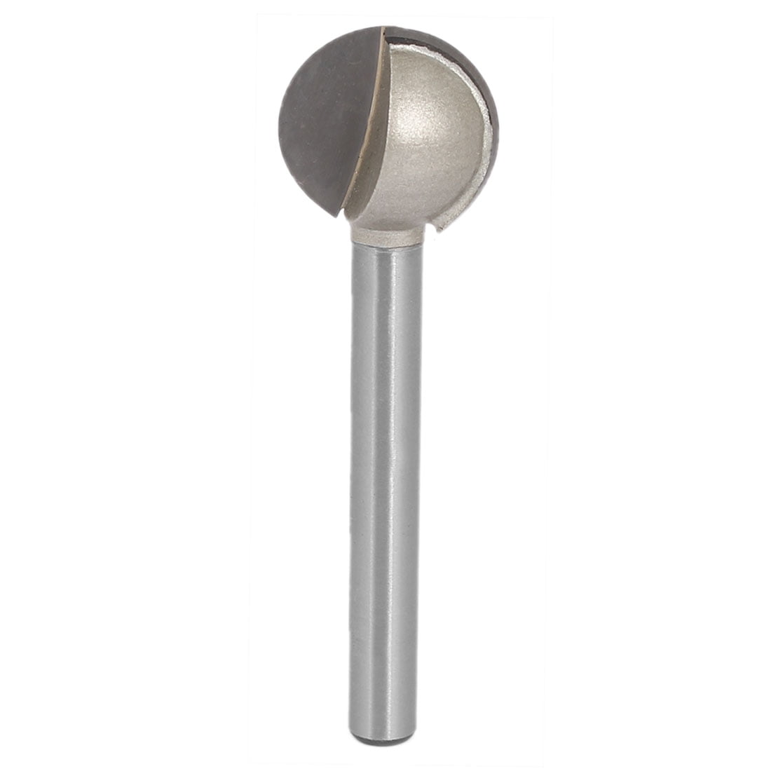 6mm Shank Dia 9mm Radius Tungsten Carbide Ball End Round Carving Router ...