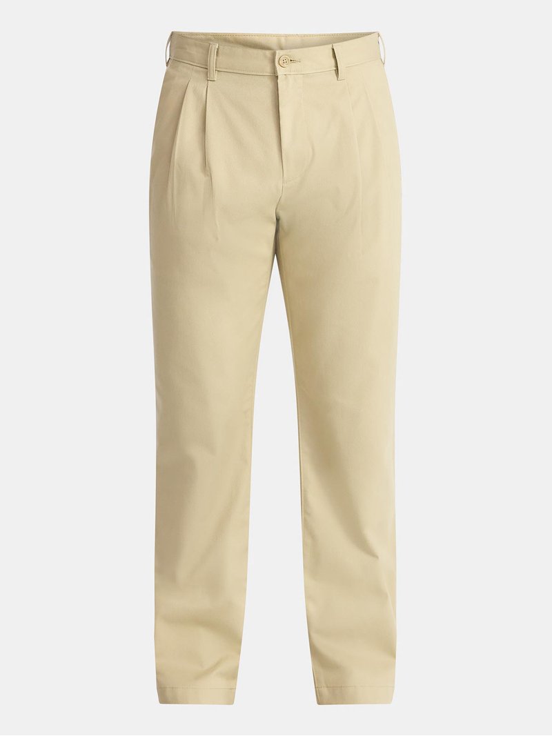george men's adjustable waist pleated dress pant George Men's & Big Men's Classic Fit George Big Men's Pleated Front Wrinkle  Resistant Pants, Waist Sizes 29-52