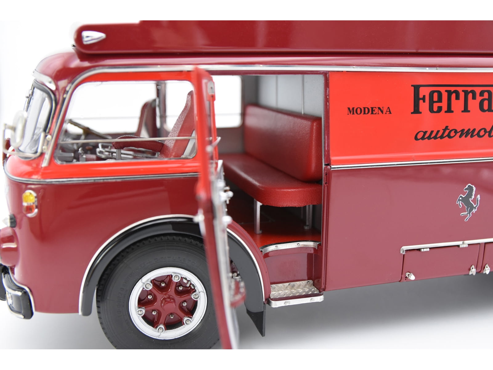 1/18 Fiat 500L1968CARABINIERI ミニカーコレクション Fiat 642 RN2 Bartoletti Car Transporter 