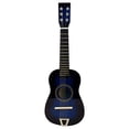 thumbnail image 2 of Blue Acoustic Classic Rock 'N' Roll 6 Stringed Guitar Toy Guitar Musical Instrument Kids, Includes: Guitar Pick & Extra Guitar String, 2 of 5