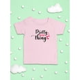 thumbnail image 3 of Pretty Little Thing T-Shirt Infant -Smartprints Designs,  6 Months, 3 of 4