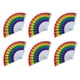 thumbnail image 3 of Abanico Mano Arcoíris 6 Uds. Del Orgullo Gay para Fanáticos LGBT (estilo 1), 3 of 5