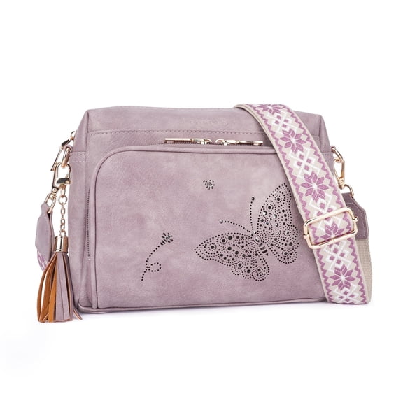 YOVIEE Stylish Crossbody Bag for Women, Ladies Adjustable Strap Shoulder Bags Messenger Bag For College Work Travel