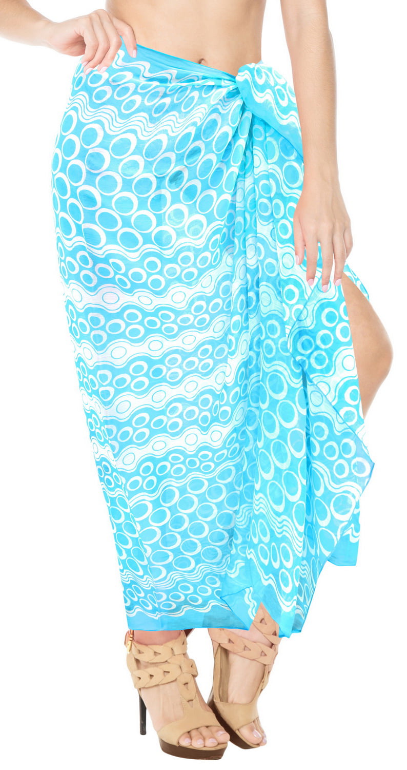 HAPPY BAY - HAPPY BAY Women's Full Maxi Plus Size Sarong Swimsuit Cover ...