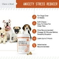 thumbnail image 5 of Chew + Heal Dog Anxiety & Stress Relief Vitamin (60 Chews) Calming Support Supplements for Travel, Storms, Fireworks, 5 of 8