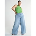 thumbnail image 2 of Scoop Women's and Women's Plus Cutaway Sweater Tank Top, Lightweight, Sizes XS-4X, 2 of 4