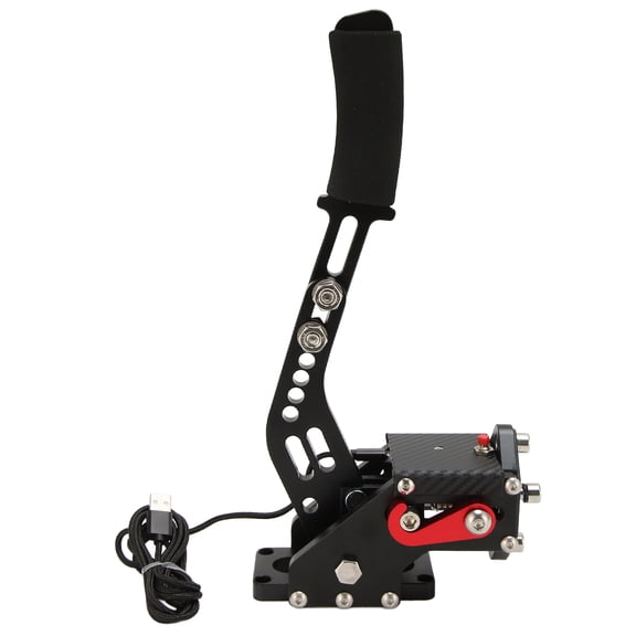Juego de simulación de carreras USB Handbrake 2 en 1 de 64 bits Handbrake para Xbox ONE, Xbox Series SX, PC, Logitech G920, color negro