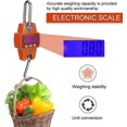thumbnail image 2 of Crane Scale - Mini Portable Digital Lcd Electronic Hanging Scale Game Crane Scale With 300kg Scale With Hook For Travel Suitcase Fishing Outdoor Hunti, 2 of 4