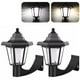thumbnail image 1 of Luces Solares Xihbxyly Paquete de 2 para Terrazas Postes de Cercas Patios Piscinas Escaleras, 1 of 2