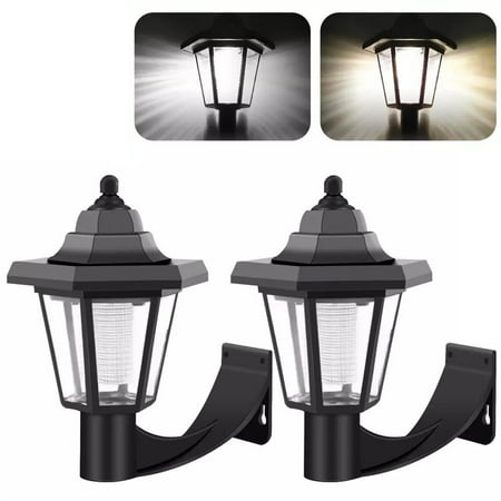 

2024 New2 Pack Solar Decks Lights Fence Post Solar Lights For Patio Pool Stairs Step and Pathways Weatherproofs Led Decks Lights Solar Powered Outdoor Lights on Clearance