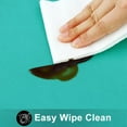 thumbnail image 3 of Rectangle Table Cloth x Wipeable Vinyl Tablecloths Protector Oil Spill Proof Plastic Table Cover for Dining Picnic Camping Outdoor, 3 of 6