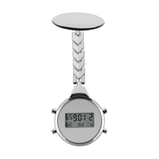 2024 Reloj de bolsillo para enfermera reloj de enfermera digital multifuncion broche reloj de enfermera con calendario luminoso Walmart en linea