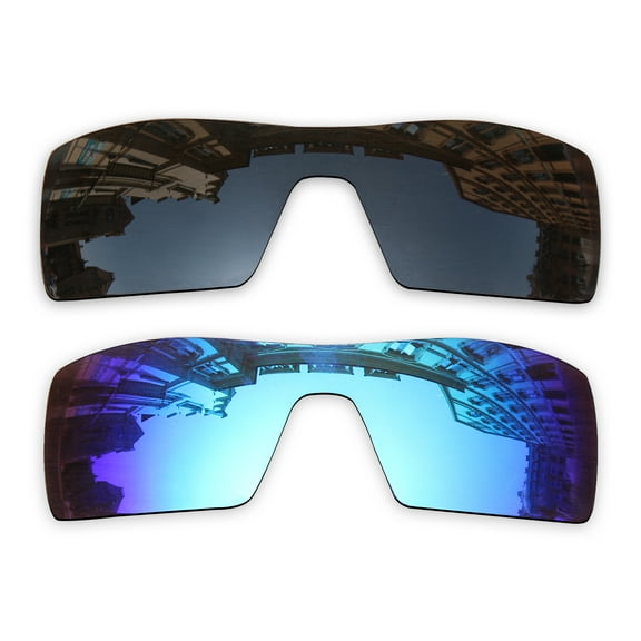 Vonxyz 2 Pack Polarized Replacement Lenses for Oakley Oil Rig Sunglasses