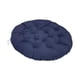 thumbnail image 1 of Cojín para silla colgante con forma de huevo, acolchado, de repuesto, resistente al agua Azul oscuro, 1 of 9
