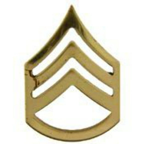 EagleEmblems P15253 Rank-Army,E6,Staff SGT (GLD) (1'')