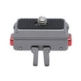 thumbnail image 1 of Action Camera Quick Release Mount, CNC Processing Foldable Two Prong Action Camera Magnetic Adapter Mount Aluminum Alloy Silicone  for Cycling, 1 of 7