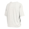 thumbnail image 3 of Women's Pressbox  White Iowa Hawkeyes Big Canvas Puff Castillo Motley T-Shirt, 3 of 3