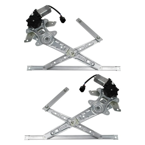 TRQ Rear Power Window Motor & Regulator Assembly Set Fits 13-18 Nissan Altima WRA06964