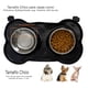 thumbnail image 4 of 2 Tazones para Perro en Acero Inoxidable con Tapete Antideslizante, 4 of 5