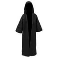 thumbnail image 3 of VEKDONE 2025 Women Hooded Trench Coat Open Front Cloak Cardigan Jacket Coat Batwing Poncho Cardigan Cape Coats, 3 of 5