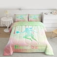 thumbnail image 2 of jejeloiu Handball Game Gaming Full Size Comforter Sets,Teens Ball Sport Bedding Sets For Boys Girls Reversible 3-Piece, 2 of 8