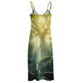 thumbnail image 4 of Tree with Life Sleeveless Dress Woman Fashion Long Dresses Women's Summer Suit Dress Summer 2025 Women, 4 of 6