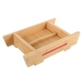 thumbnail image 4 of Raindrops Household Tofu Press for Kitchen Enthusiasts 1 Set 10.63X6.3X2.56In Khaki, 4 of 8