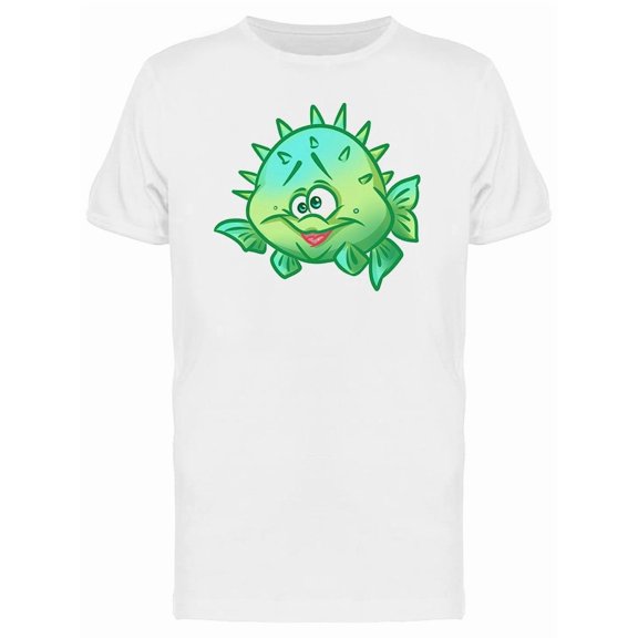 Green Fish Hedgehog Tee Men's -Image by Shutterstock