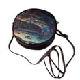 thumbnail image 4 of Lsque Colorful Patterned Snake Pattern Shoulder Bag – Microfiber Leather Crossbody with Detachable Strap & Handle Ring, Waterproof & Durable, Elegant Everyday Carry, 4 of 5