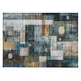 thumbnail image 2 of Addison Rugs Chantille Indoor/Outdoor Transitional Geometric Teal Washable Rectangle Rug, 1'8" x 2'6", 2 of 6
