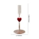 thumbnail image 3 of Candelabros Altos en Forma de Corazón para la Decoración Del Hogar, Suministros de Boda, Cenas Románticas a la Luz de las Velas Y Accesorios de Candelabro Coloridos, 3 of 6