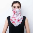 thumbnail image 3 of Masque de Bouche Léger 2020 Masque de Protection Solaire Foulard de Protection en Soie pour Extérieur, 3 of 6