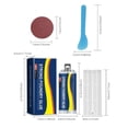 thumbnail image 2 of Ensemble de Colle Forte pour Fonderie de Métal 85ml, Colles de Réparation de Métal Robustes, Résistantes aux Hautes Températures pour Réparation de Moulage, Composé de Soudure à Froid pour Acier, Métaux (3 Pcs), 2 of 6