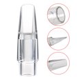 thumbnail image 4 of Labymos Alto Saxophone Transparent Mouthpiece E-flat Crystal Mouthpiece Mini Portable for Beginner Music Player, 4 of 7