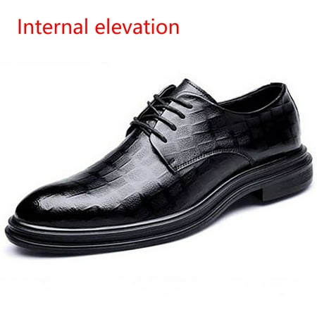 

Gubotare Men s Oxfords Shoes Men s Classic Modern Formal Oxford Men s Dress Shoes Formal Cap Toe Oxford (Black 11.5)