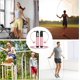 thumbnail image 5 of Black Skipping Rope Cordless Jump Rope Adjustable Adult Non Slip Handle for Fitness Home Exercises Crossfit Fat Burning Workdout, 5 of 5