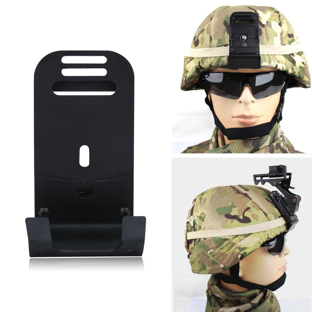LYUMO Aluminum Alloy Helmet Mount for MICH Helmets with Mounting Screw