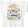 thumbnail image 3 of Ford - Bronco Rare Breed Retro Nature Scene - Women's Short Sleeve Graphic Tee, 3 of 5