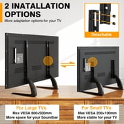 TAVR Furniture Table Top Universal TV Stand for 27-65 inch LCD LED Flat or Curved Screen TVs
