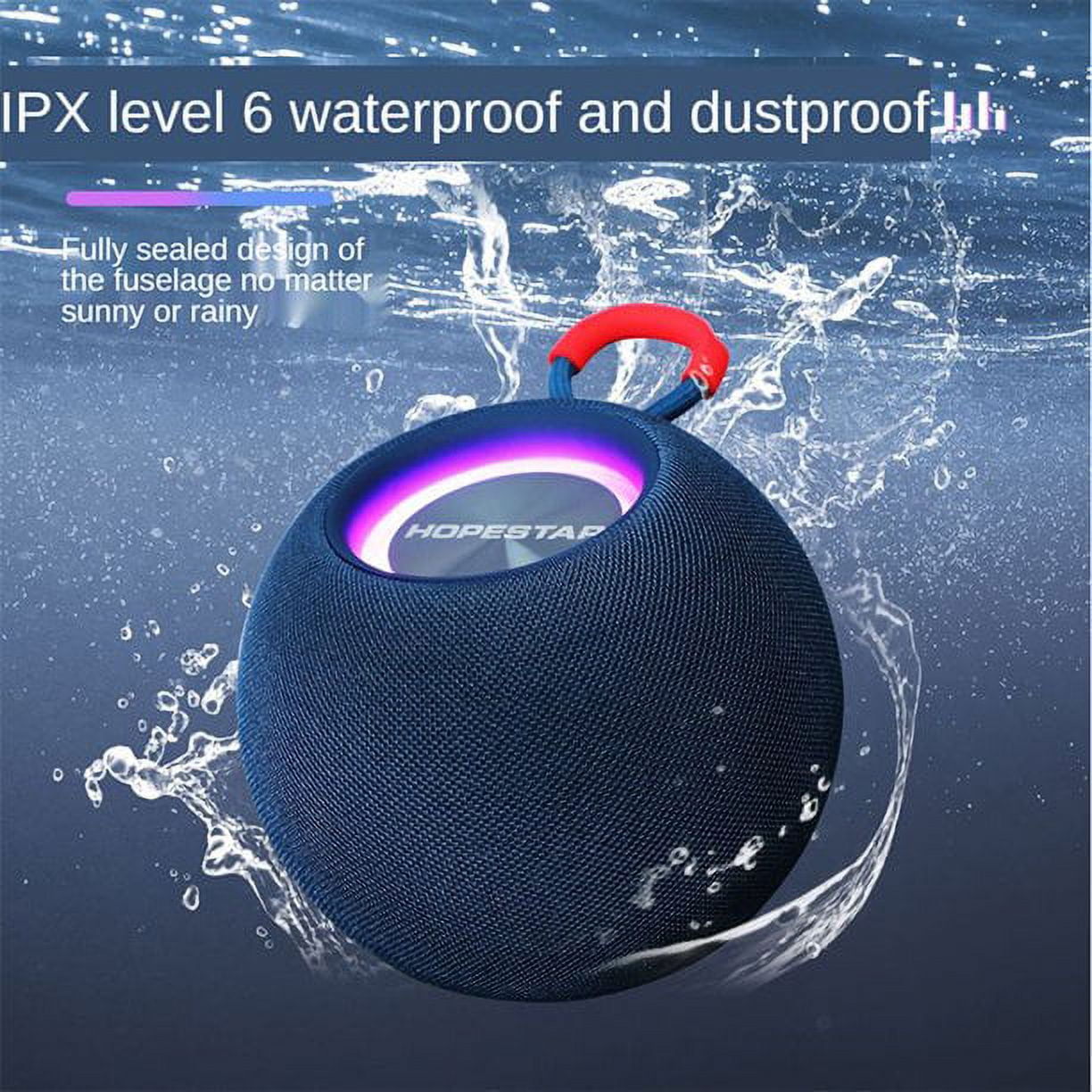 HOPESTAR Hopestar H52 Bluetooth Portable Speaker Box Set Blue, Model H52