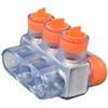 Morris Products 97354 Clear Multi-Cable Connector - Dual Entry 3 Ports 2 - 0 - 14