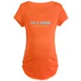 thumbnail image 1 of CafePress - I'm A Virgin Maternity Dark T Shirt - Maternity Dark T-Shirt, 1 of 1