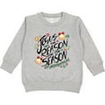 thumbnail image 2 of Inktastic Jesus is the Reason for the Season Christmas Bells and Stars Toddler Sweatshirt, 2 of 4