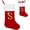 S, variant on Miaocao 18.11in Initial Stocking Christmas for Family Kids, Embroidered Letter Red Velvet Monogrammed Christmas Stocking for Christmas Pendant Home Hanging Ornaments Party Decoration Xmas Stocking