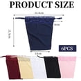 thumbnail image 2 of 6PCS Modesty Panels for Low Cut Tops,Women's Lace Clip-on Imitation Camisole Bra Insert Overlay Modesty Panel Vest,Lace Anti Peep Anti-Exposure Mock Camisole Invisible Bra Vest for Low-Cut Tops,Dress, 2 of 7